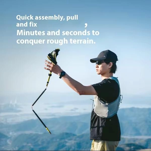 TREKKING POLE LIPAT AIR TREK EXT2 CARBON FIBER NATUREHIKE CNK2550DS011