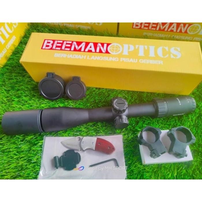 Bebas Ongkir [BEST QUALITY] TELESCOPE BEEMAN OPTICS 4-16X44 SF RETIKEL HK