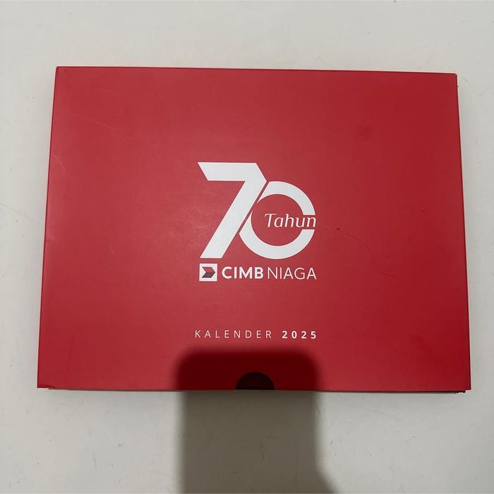 

SIAPKIRIM Kalender Meja Bank CIMB Niaga 2025 READY STOCK