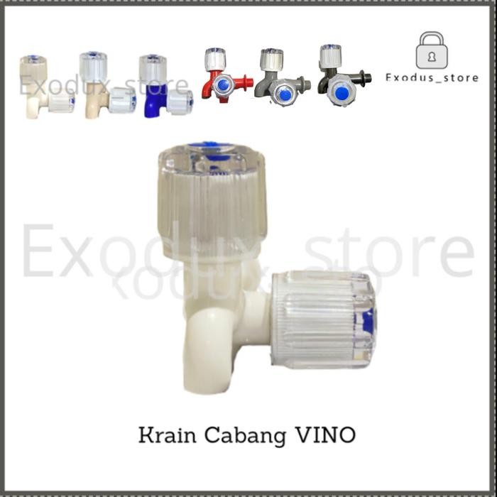 Onda Hansgrohe - Kran Air Tanam Pvc Cabang Plastik Vino 1/2" Inch Keran Air Tembok