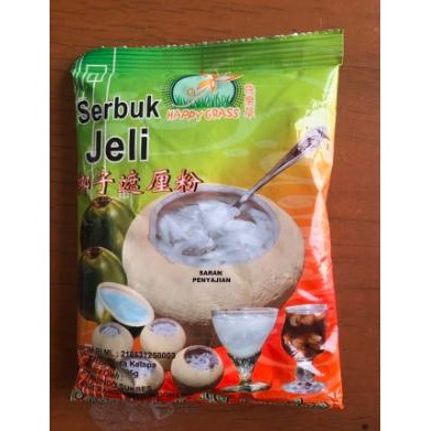

HAPPY GRASS SERBUK JELI/ COCONUT JELLY POWDER/ JELI BUBUK RASA KELAPA