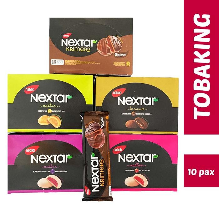 

BISKUIT NEXTAR NABATI BROWNIES COKELAT NANAS COKLAT PINEAPPLE 400G