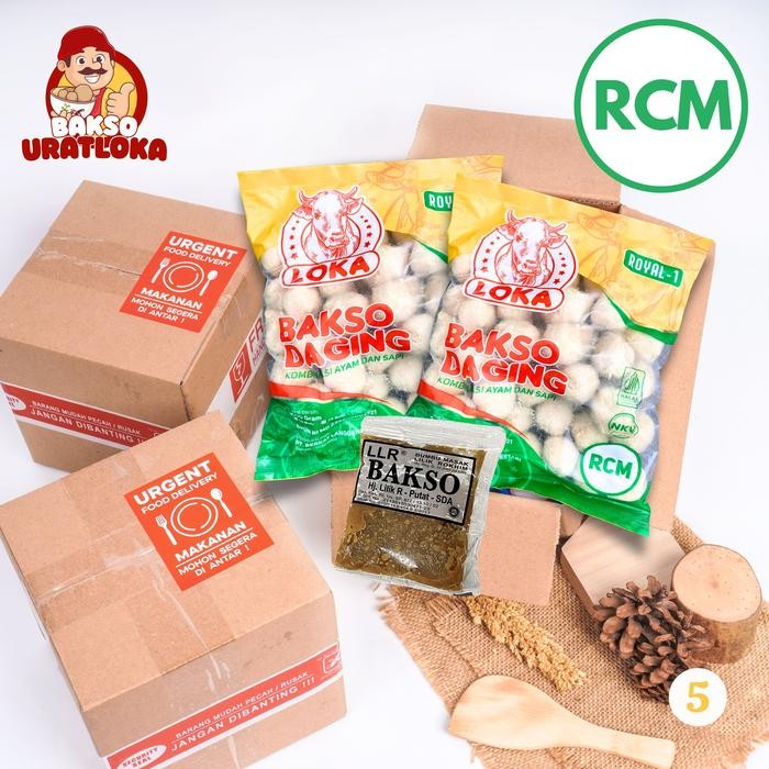 

[PAKET BUNDLE] 2 PACK RCM ISI 2X50 BUTIR BERAT 600GR BAKSO FROZEN FOOD DAGING KOMBINASI AYAM DAN