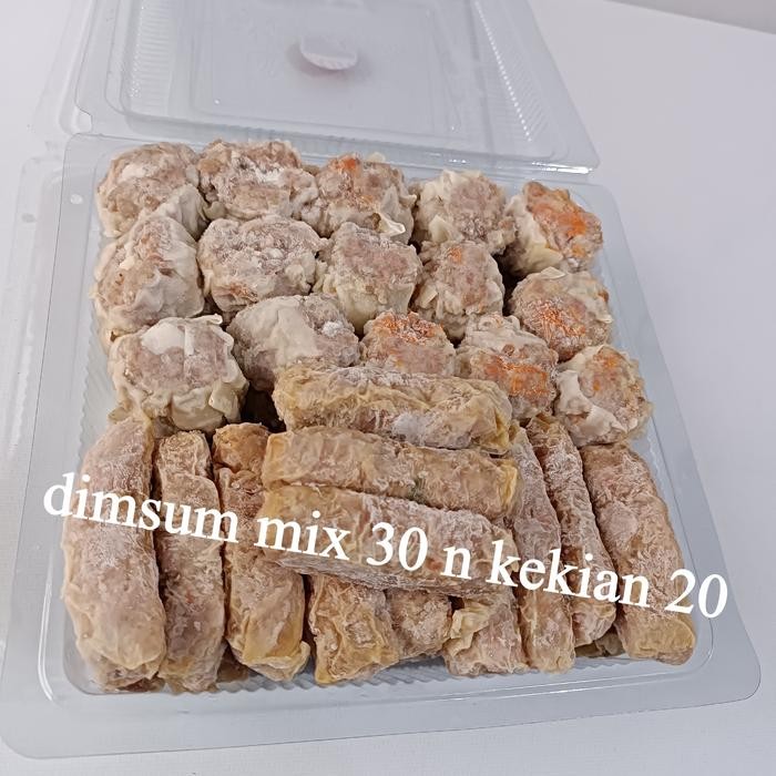 

DIMSUM AYAM HALAL ISI 50PC / LUMPIA AYAM TIDAK ADA SAMBAL KHUSUS PAXEL