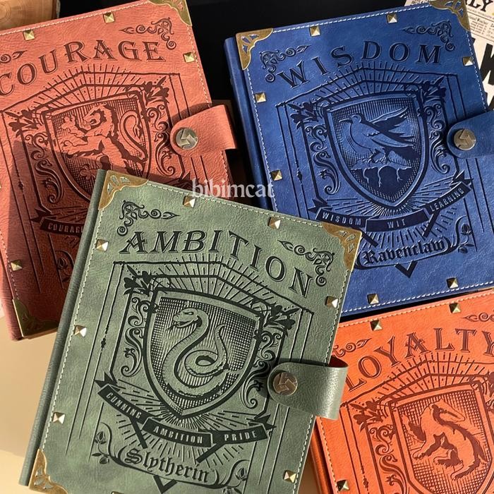 

(A5 Size) Binder Journal Set Hogwarts House Version / Agenda Notebook PC Photocard
