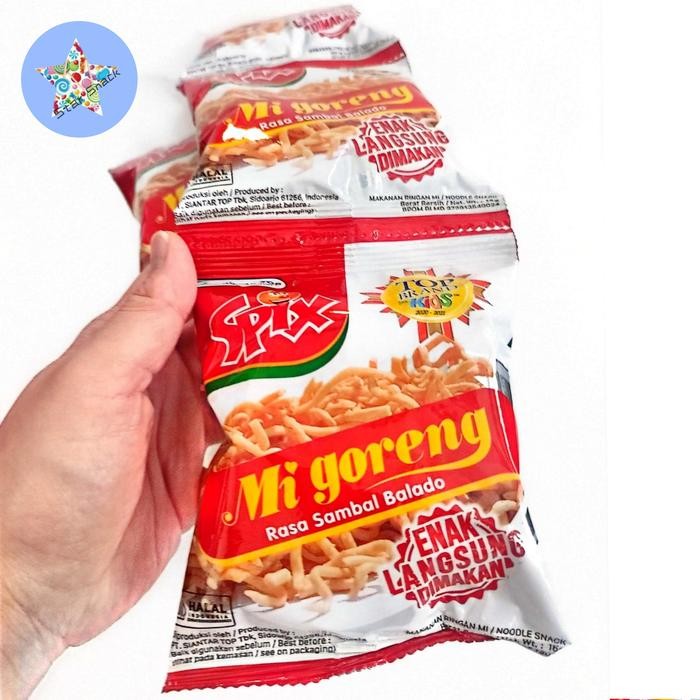 

MIE GEMEZ ENAAK SPIX MIE GORENG RENCENG ISI 10PC