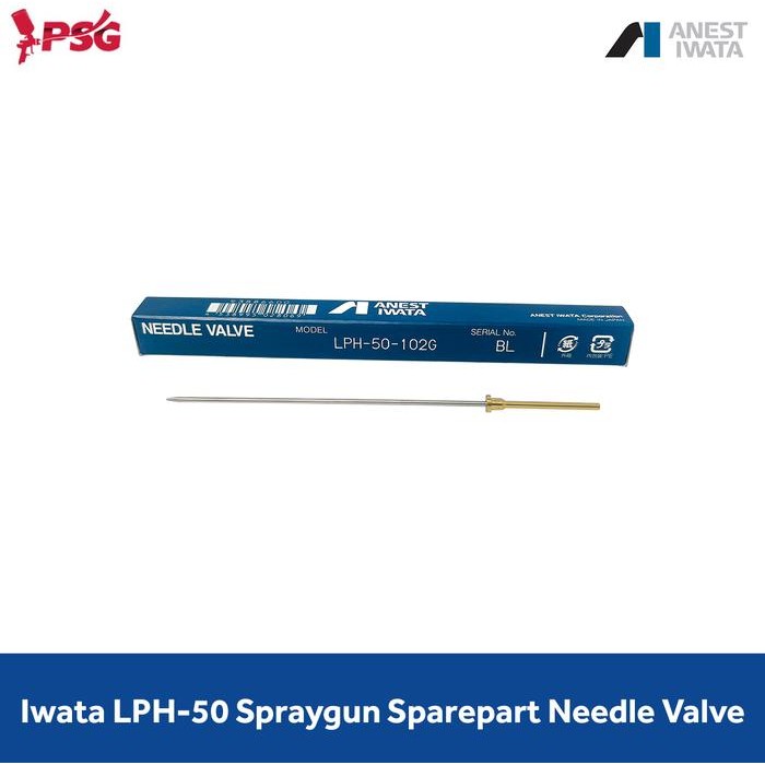 Gercep Iwata Lph-50 Spraygun Sparepart Needle Valve