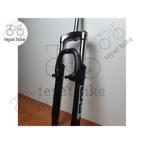 Fork sepeda mtb ban 26 / 27,5 merk poison travel 120 fork shockbreaker - 26  Inch