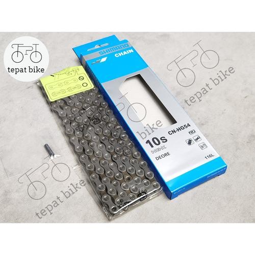 Rantai sepeda 10 speed Shimano Deore HG54 10 speed Original