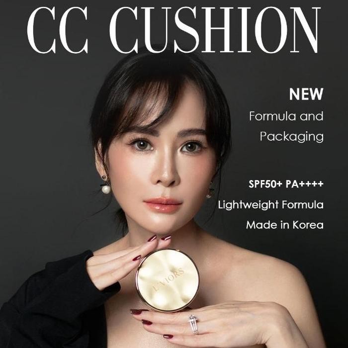 NEW Lviors CC Cushion dengan Coverage Baru dan SPF 50+ - Foundation, Concealer, Wajah