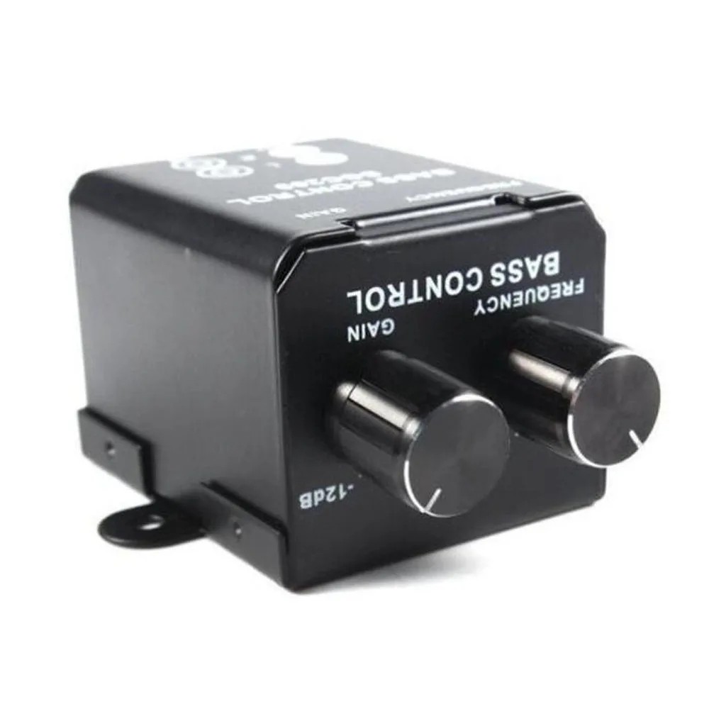 Car Audio Equalizer Crossover Bass Controller Bass Equalizer  RCA Amplificador Auto Car Remote Ampli