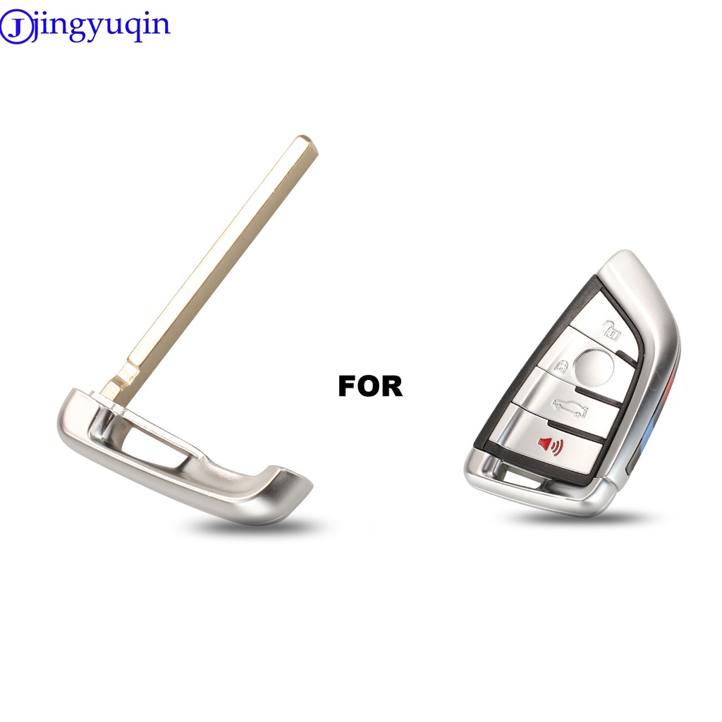 jingyuqin 10p Remote Car Key Blade Blank Key For BMW X1 X3 X4 X5 X6