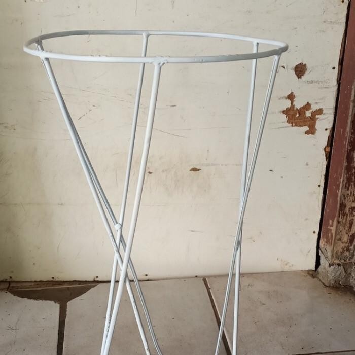 Mode Vintage Standing Pot - Pot Besi - Diameter 30 Cm