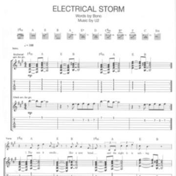 Buku Tablature Gitar The Best Of U2 - 1990 - 2000