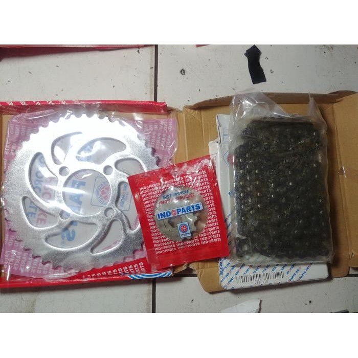 GIR SET/ GEAR SET/CHAIN KIT INDOPART/INDOPART YAMAHA BYSON