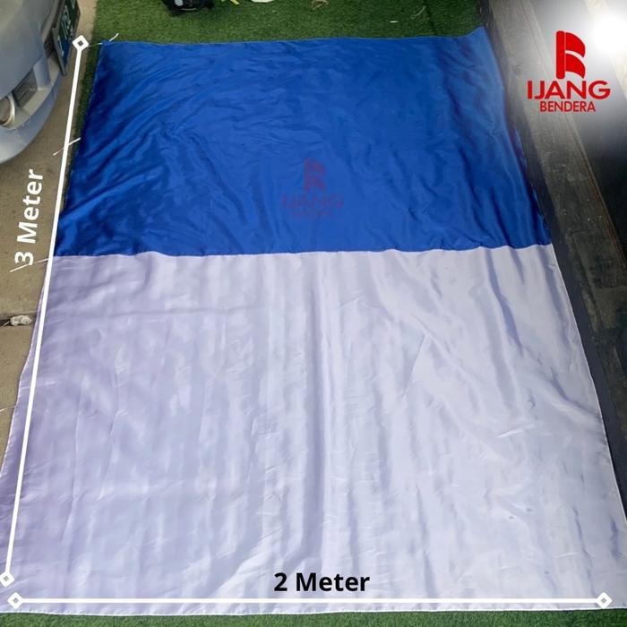 BENDERA BIRU PUTIH PERSIB BANDUNG KONVOI STADION