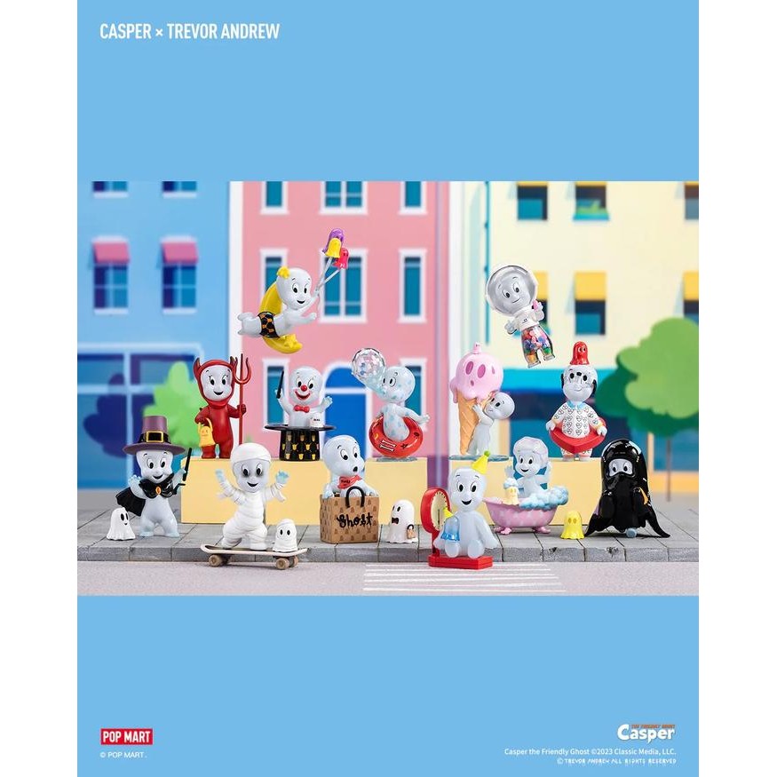 Pop Mart Popmart Casper x Trevor Series Blindbox Figure