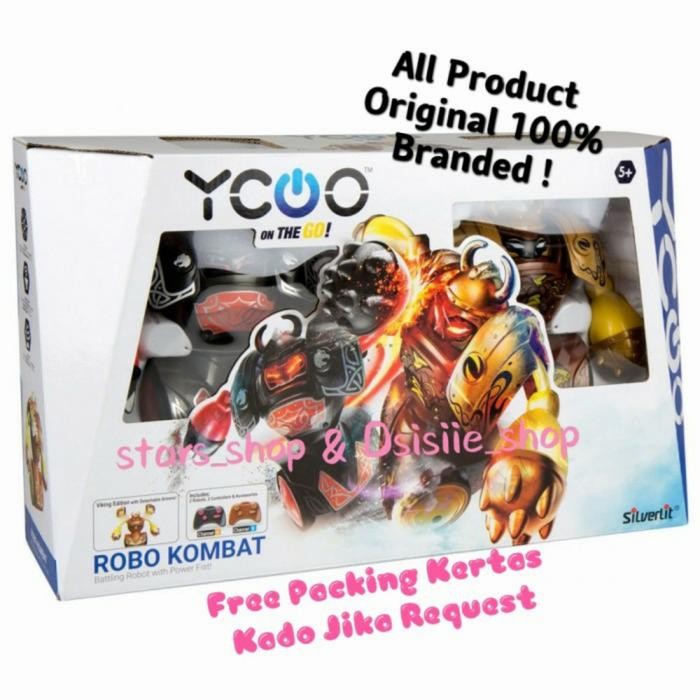 YCQO - YCOO Silverit Robo Kombat Double Viking Edition Original / Robo