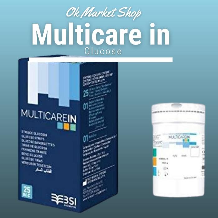 Strip / Stik Glukosa Glucose Gula Multicare In - Multicarein Gula
