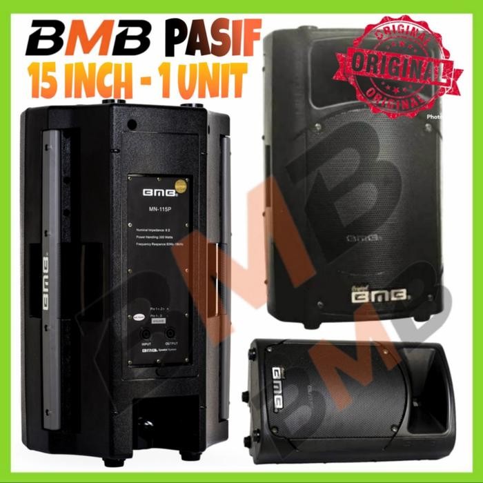 DISKON Speaker Pasif BMB 15 INCH MN 115P ORIGINAL 15 INCH PASIF - 1 UNIT