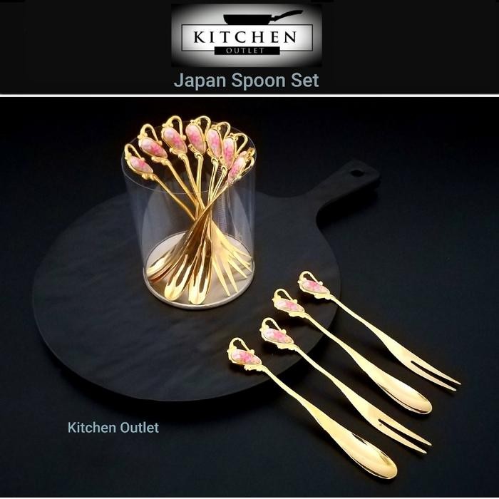 Sendok Teh Gold Spoon Sendok Antik Sendok Emas