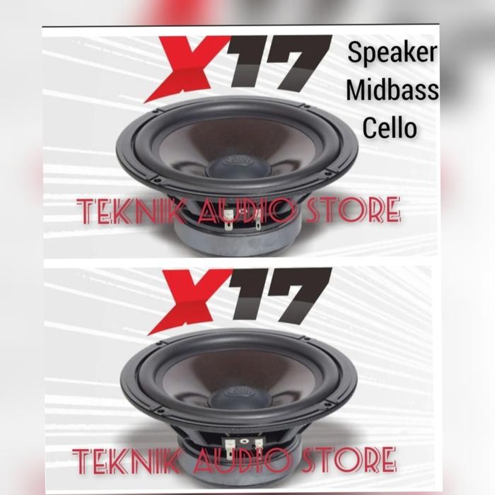 Terpopuler Speaker Midbass 6.5Inch X17