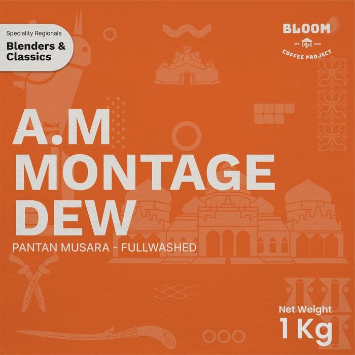 

Biji Kopi Aceh, Takengon - A.M Montage Dew Collection - Fullwashed - Coffee Green Beans
