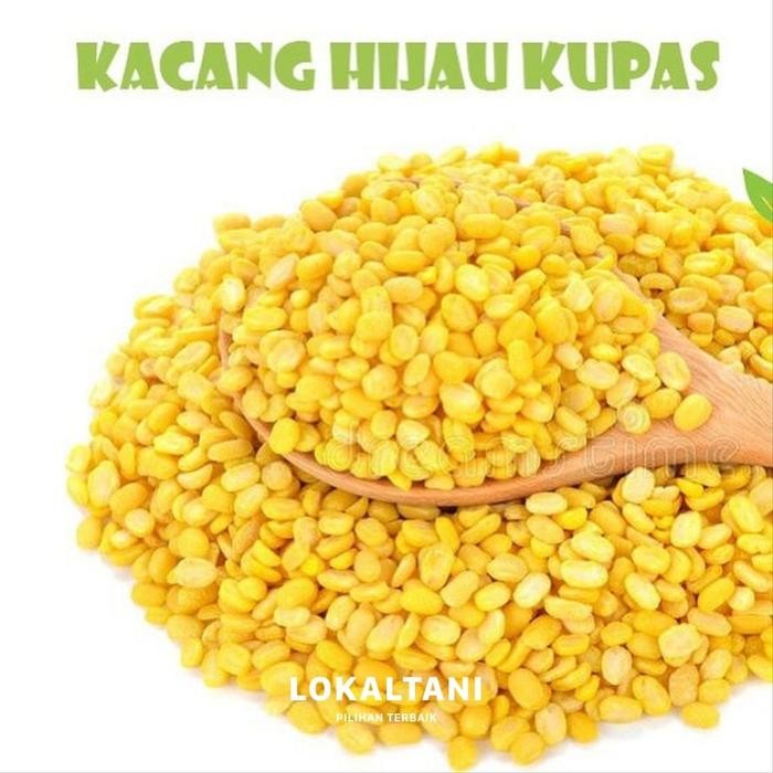 

Kacang Hijau Kulit Kupas Siap Pakai Kemasan Premium 1Kg