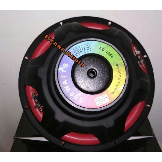 Terpopuler Subwoofer 12" Ads Ad-1286 Double Coil