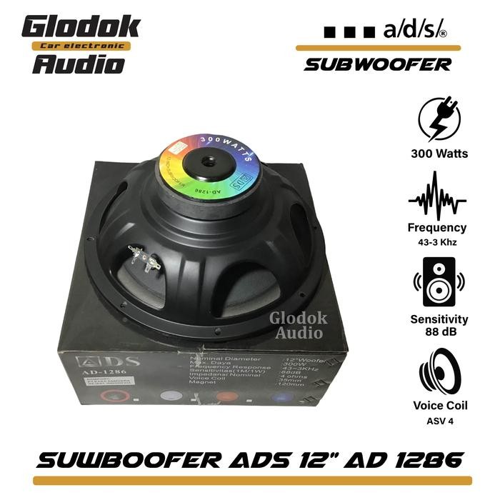 Terhemat Ads Ad-122-Or Subwoofer 12 Inch