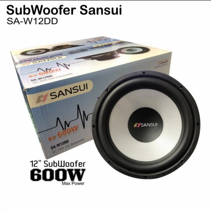 New Subwoofer 12 Inch Sansui Sa W12Dd Double Coil /Subwoofer Sansui