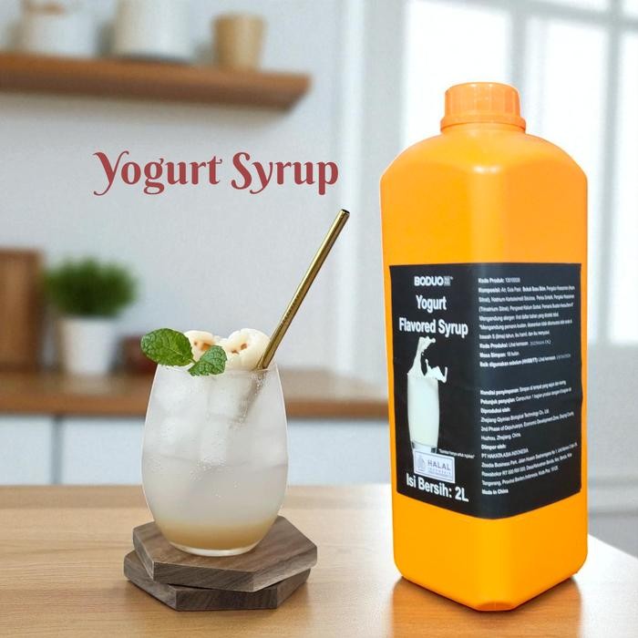 

Boduo Yogurt Flavored Syrup - Yoghurt Sirup2 liter