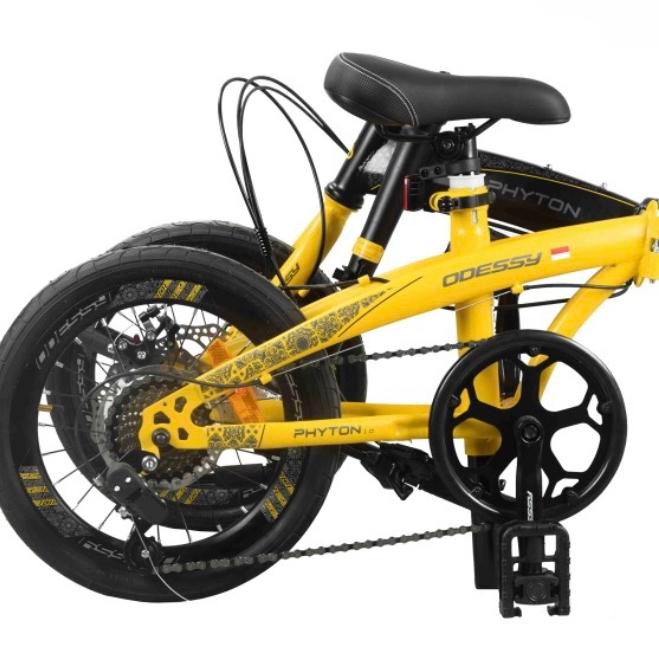 Sepeda Lipat Odessy Phyton 16 Inch 7 Speed