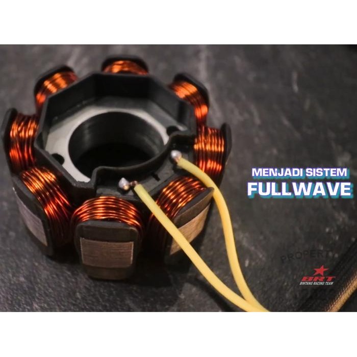 (TERLARIS) SPUL SPULL & MAGNET MAGNIT Racing UNIVERSAL BRT Mentah 80mm JUPITER Z MX KLX MIO VEGA