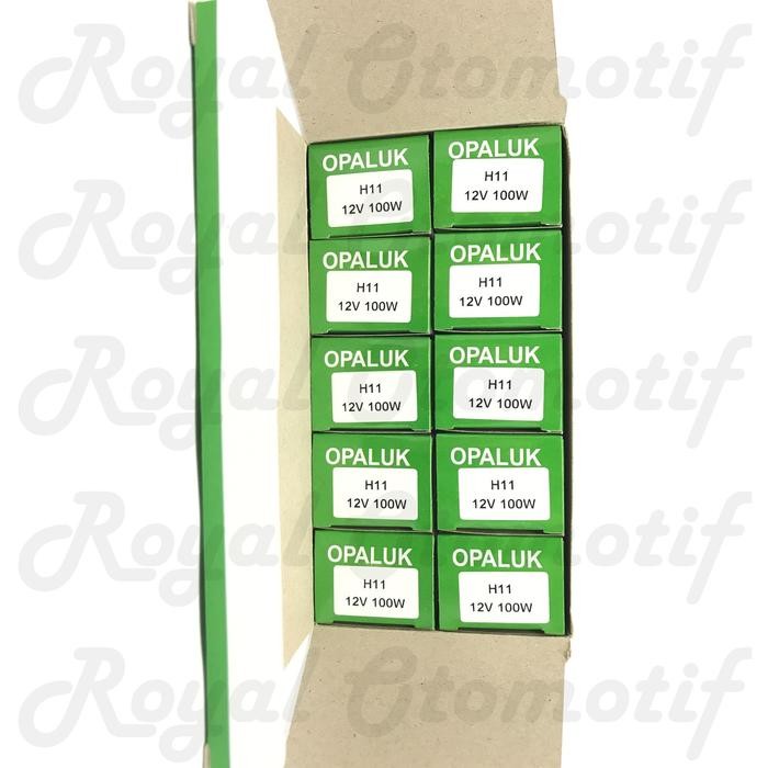 (TERLARIS) H11 12V 100 Watt Bohlam Lampu Depan Foglamp Mobil Motor - OPALUK (TERBAIK) (TERBARU)