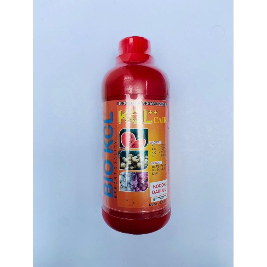(TERLARIS) Pupuk Cair Organik super Bio KCL KCL Cair 1 Liter Bina Agro Mandiri (TERBAIK) (TERBARU)