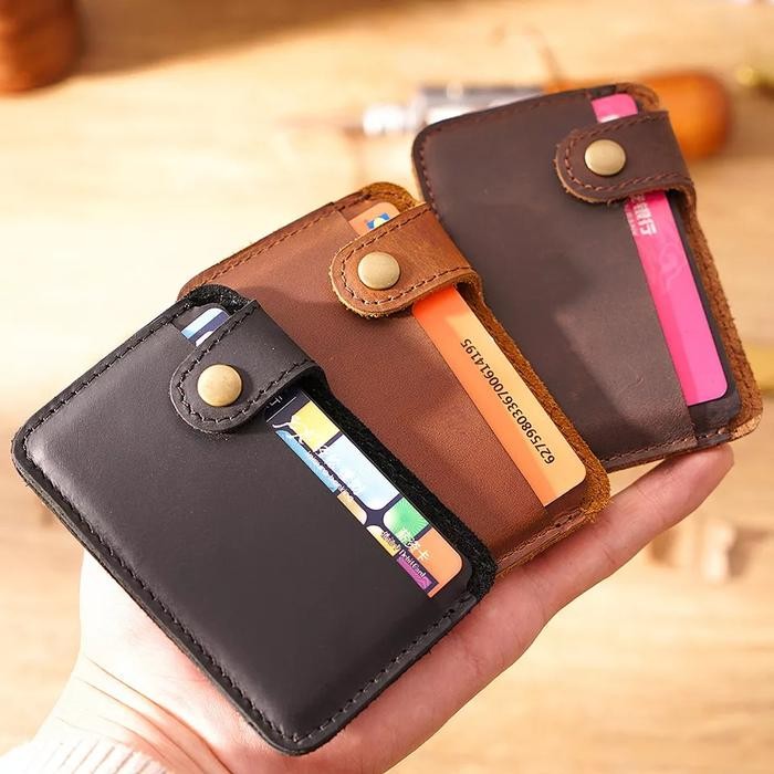 

ASLI Card er Dompet Kartu Kulit Sapi Asli - Dompet Card er Kulit READY STOCK