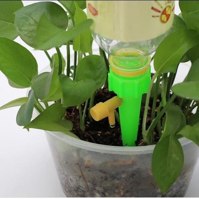 ALAT PENYIRAMAN POT BUNGA BOTOL PENETES AIR OTOMATIS TANAMAN Taman