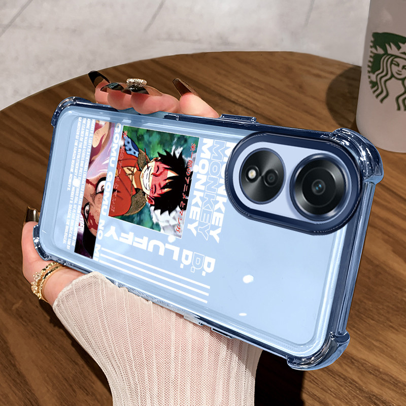 Casing Hp untuk OPPO A58 4G A78 4G Case Casing topi anyaman Cesing ponsel Black Prince Softcase peli