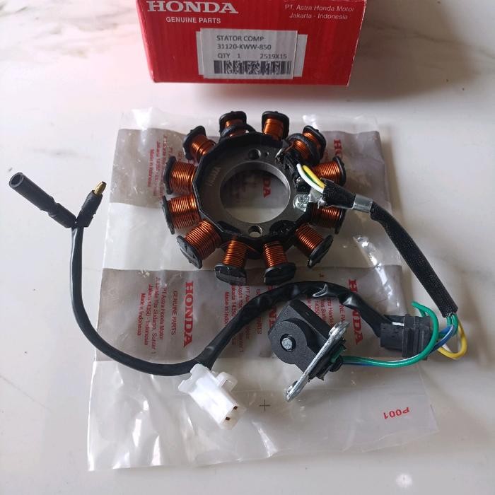 Sepul Spul Assy Kww Set Puser Honda Revo Absolute Blade 110 Revo Fi Original Motor