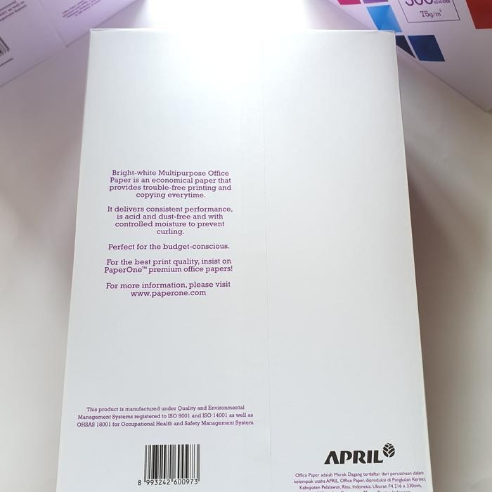 

Bmo 75G F4 Kertas Hvs Kertas Print