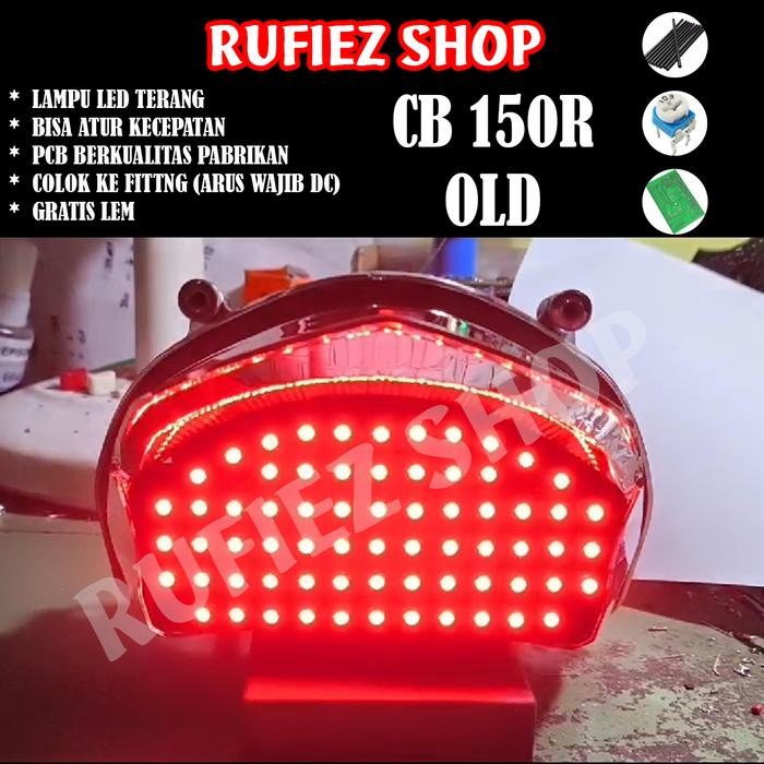 Custom Lampu Stoplamp Running Cb 150 R Old / Cb150R Lama 8 Otomatis Mode 10 Mode Otomatis Dan Manual