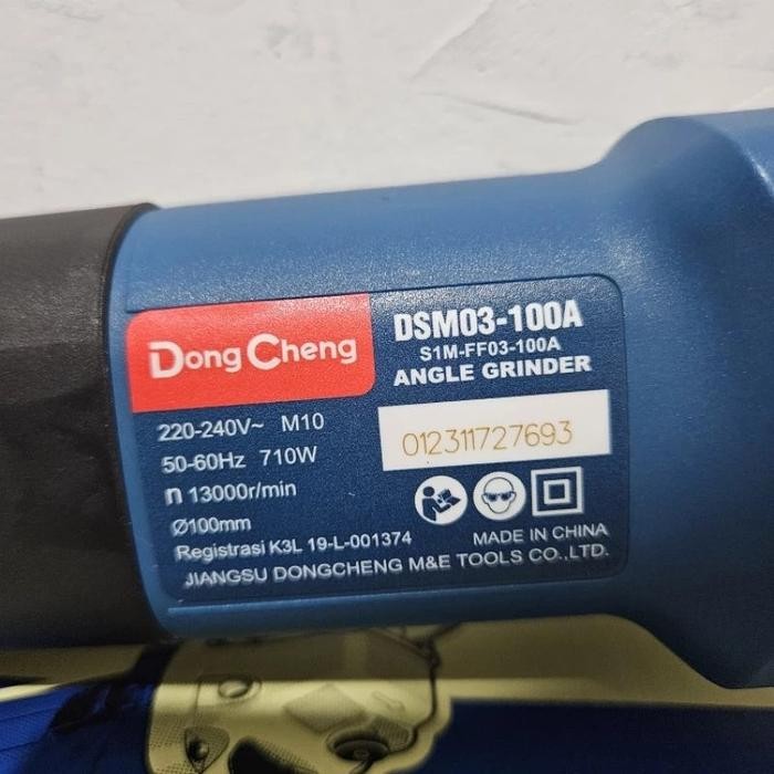 DongCheng Mesin Gerinda Listrik 4" DSM03-100A Gerinda Tangan DongCheng