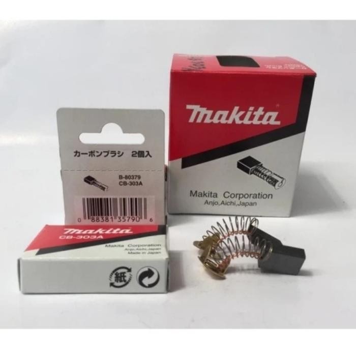 CARBON BRUSH MAKITA CB 303 ARENG SPUL MAKITA ORIGINAL CB303 CB 303