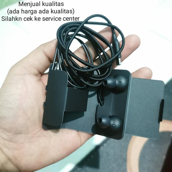 Headset Samsung Akg Note 10 COPOTAN Bawaan Hp tipe C GARANSI KEASLIAN