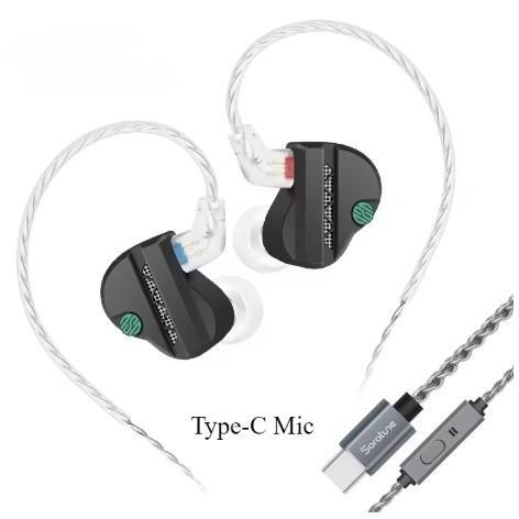 Soratune YI01 8mm+10mm Dual Dynamic Driver In Ear Monitor Earphone