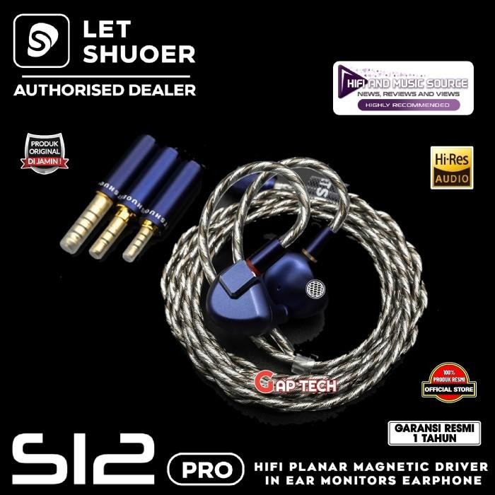 Letshuoer S12 Pro / S12Pro Hi-Fi Planar Magnetic Driver Earphone IEM