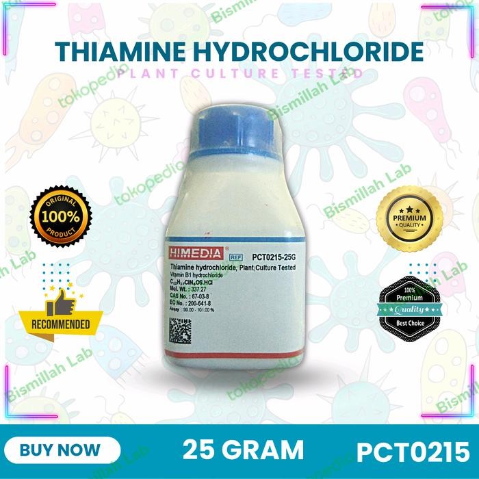 Terbaru Thiamine Hydrochloride, Plant Culture Tested, 25 Gram