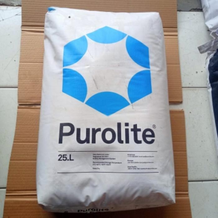 RESIN CATION PUROLITE C-100 FOR DEMIN