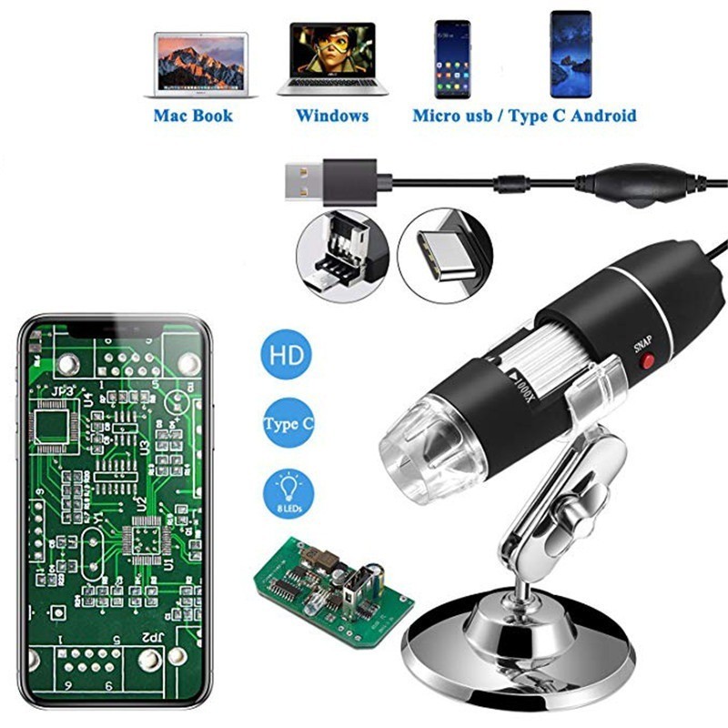 WiFi Electron Kid Microscope Prostoremer 1000X 2megapixels 1000x